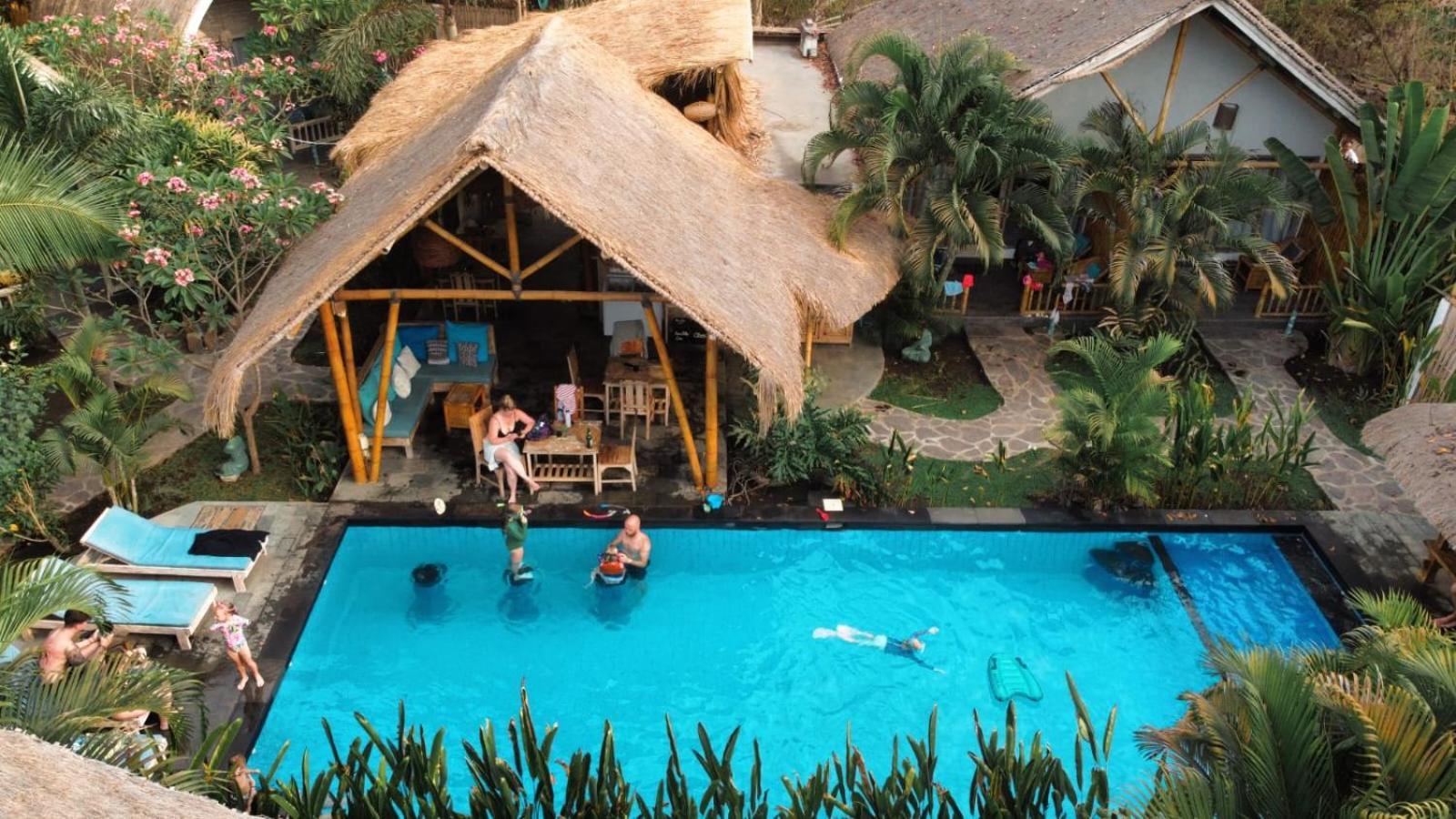 Gili Matiki Hotel กิลิไอร์ ภายนอก รูปภาพ
