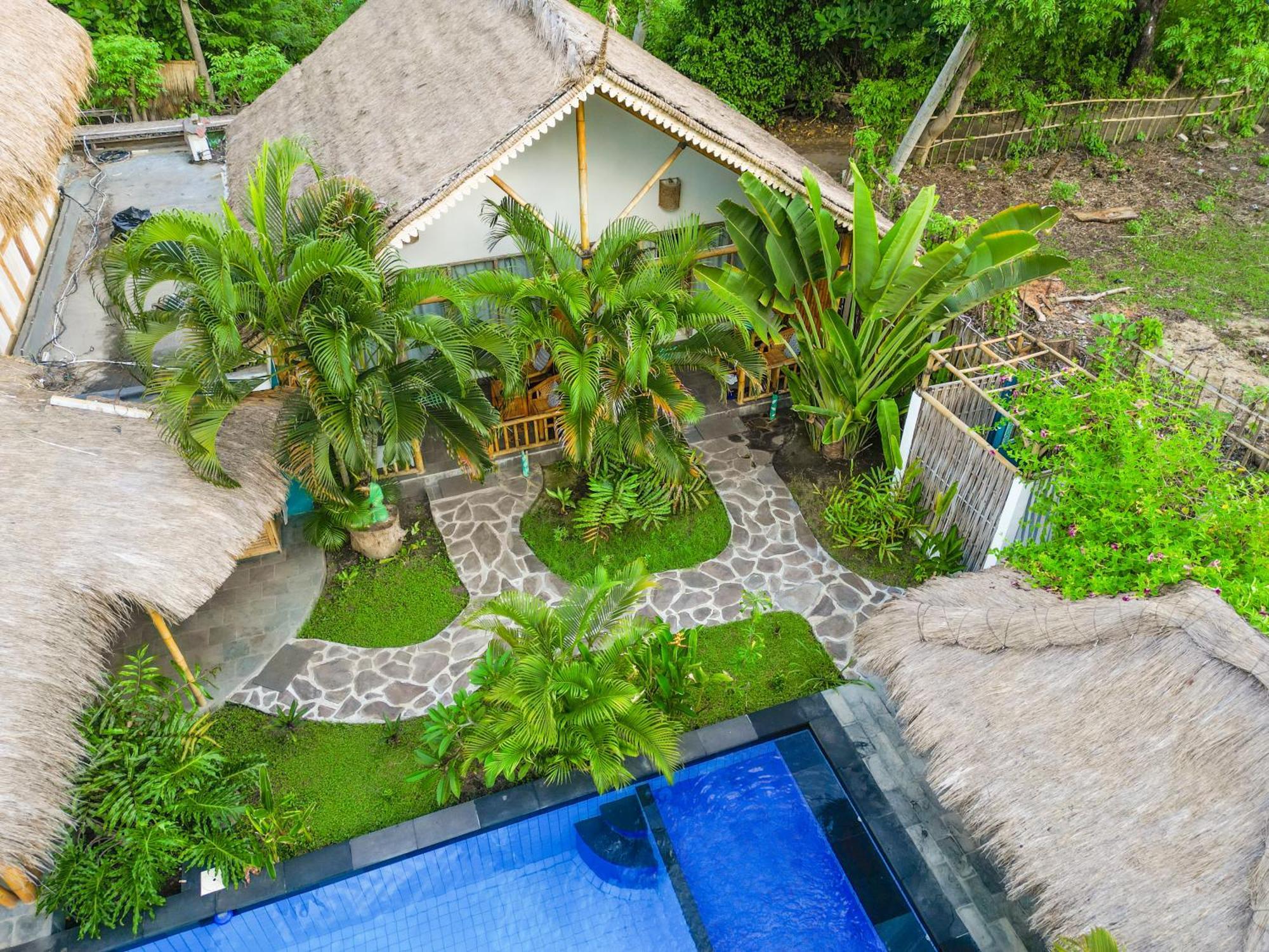 Gili Matiki Hotel กิลิไอร์ ภายนอก รูปภาพ